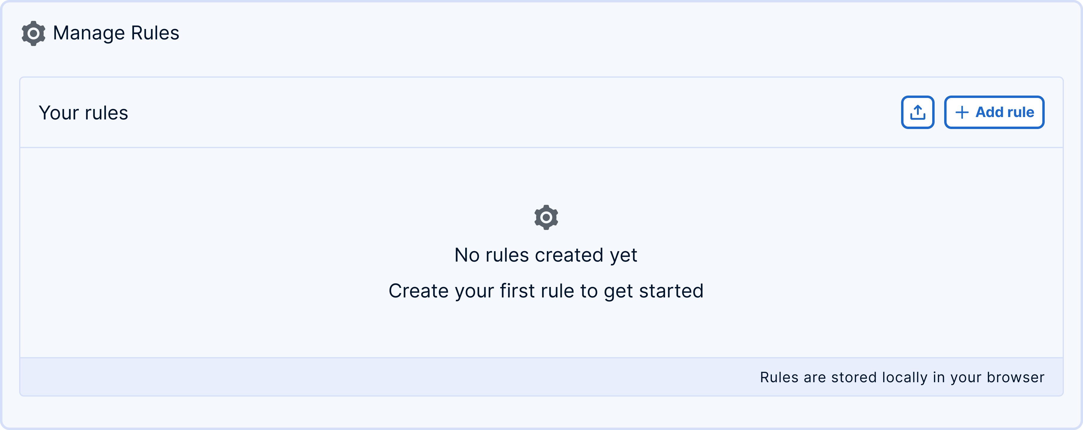 Rules Context Preview